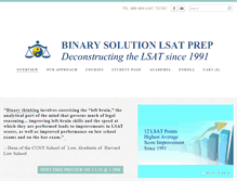 Tablet Screenshot of binarysolution.com